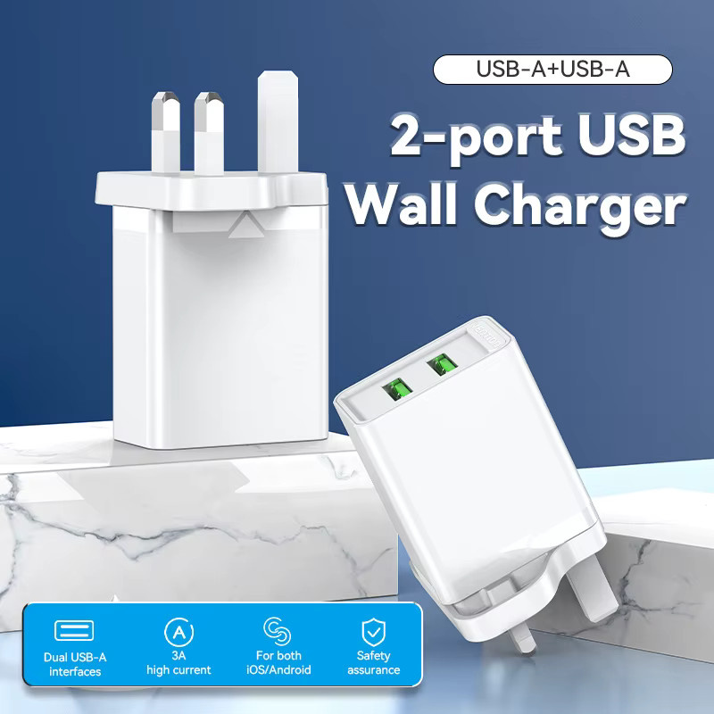 Vention 18 W USB-Wandladegerät mit USB-A QC3.0 Schnellladung in Weiß - Bild 2