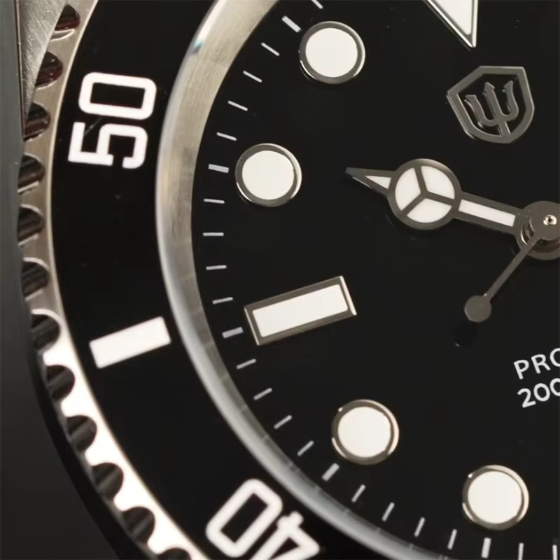 Watchdives Armbanduhr, Quarz, Edelstahl, Saphirglas, 20 ATM, Herren - Bild 6