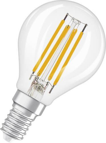 Osram LED Leuchtmittel Miniballform E14 dimmbar warmweiß transparent - Bild 1