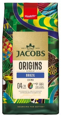Jacobs Krönung Origins Brazil, Bohnenkaffee, ganze Bohnen, 1 kg - Bild 1
