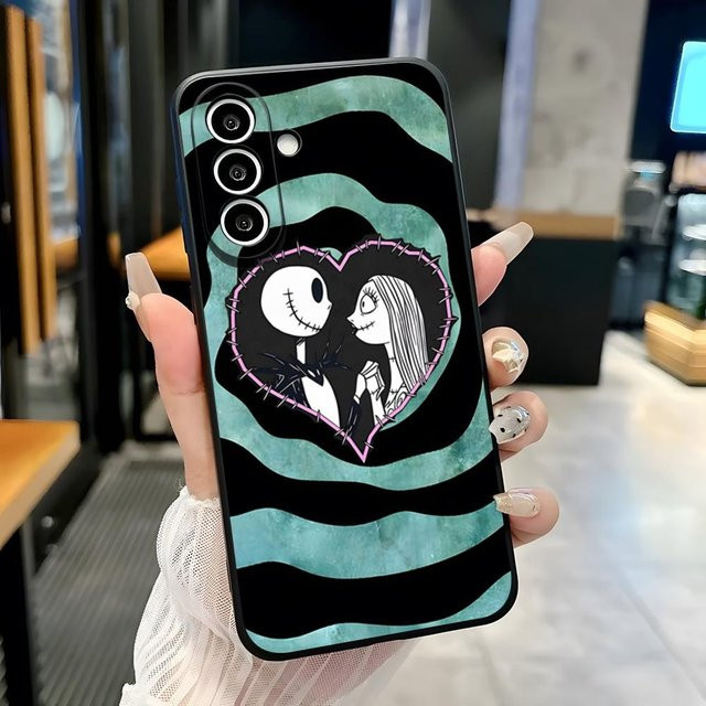 The Nightmare Before Christmas Stoßfeste Handyhülle für Samsung Galaxy A05 A13 A14 A25 A33 A35 A36 A52 A54 A56 5G in Multicolour - Bild 1