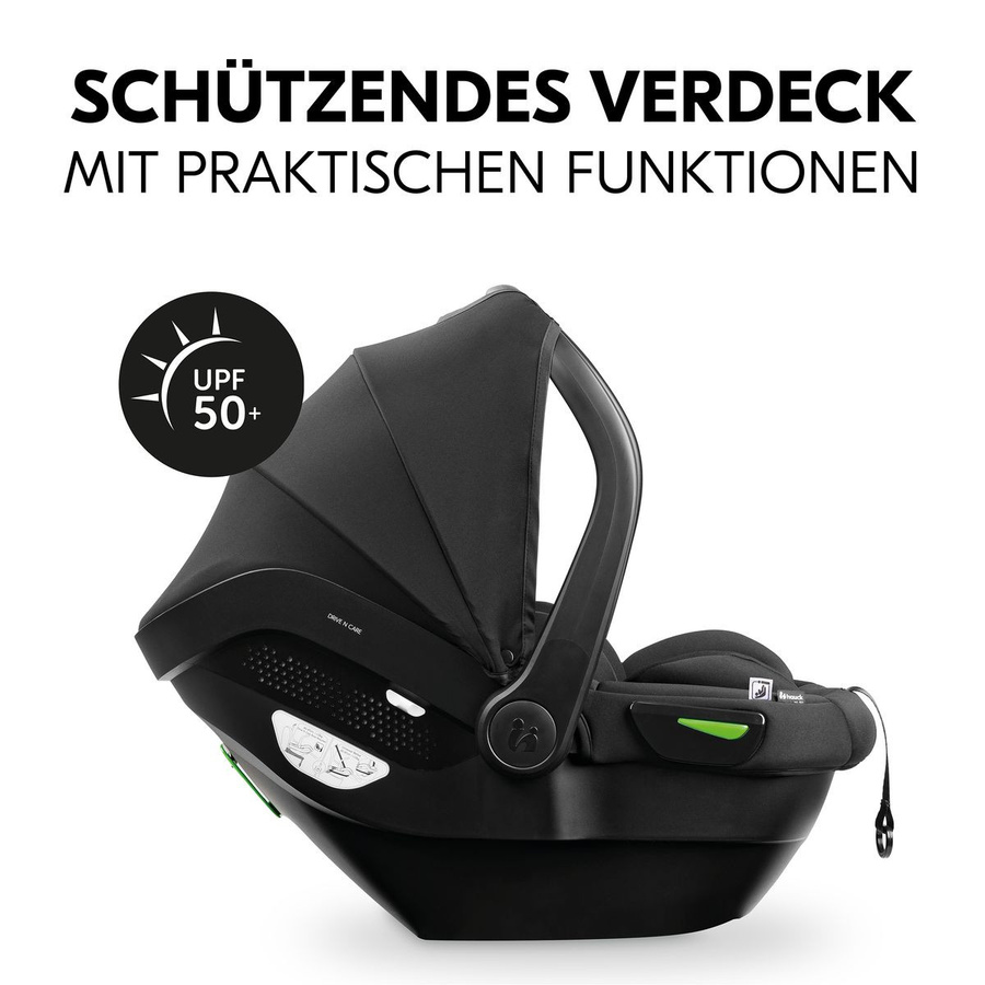 Hauck Buggy Move N Care 3in1 Travel Set mit XXL Zubehörset inkl. Kindersitz, Isofix-Basis und Adaptern in Dark Grey - Bild 4