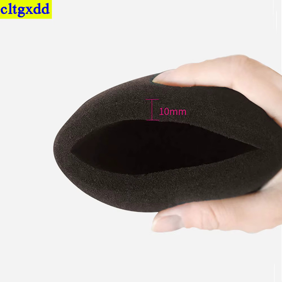 Cltgxdd 2-teiliges Set Mikrofon-Schaumstoff-Schutzhülle und Kopfhörer-Schwammabdeckung in Schwarz - Bild 2