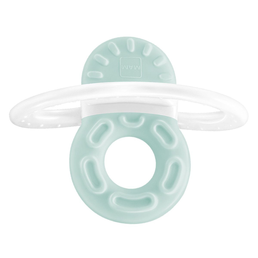 MAM Beißring Bite & Relax Phase 1 Mint bpa-frei und sterilisierbar - Bild 1