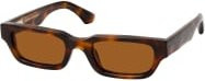 Chimi 10.3 Sonnenbrille, Rechteckig, Vollrand, Kunststoff, Braun, Unisex - Bild 1