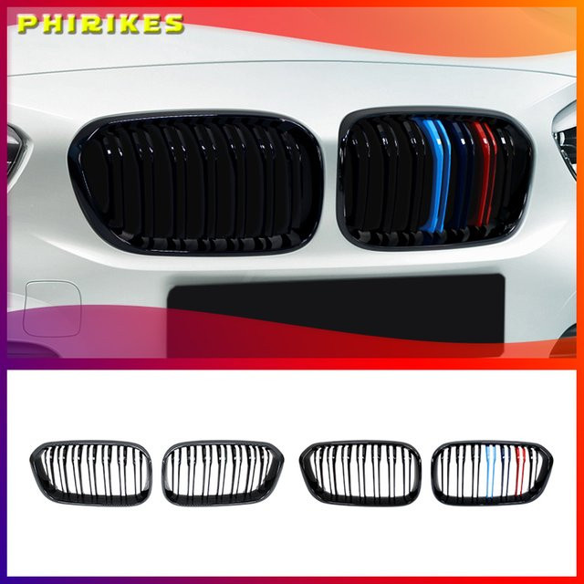 M Performance Frontgrill Nierengrill für BMW 1er F20 F21 2015-2019 120i LCI in Schwarz - Bild 1