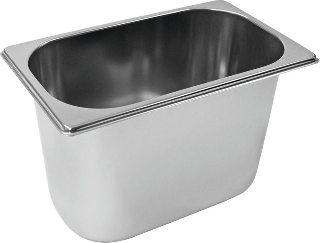 Schneider Eisbehälter aus Edelstahl in Silber, L: 26,5 cm, B: 16 cm, H: 17 cm - Bild 1