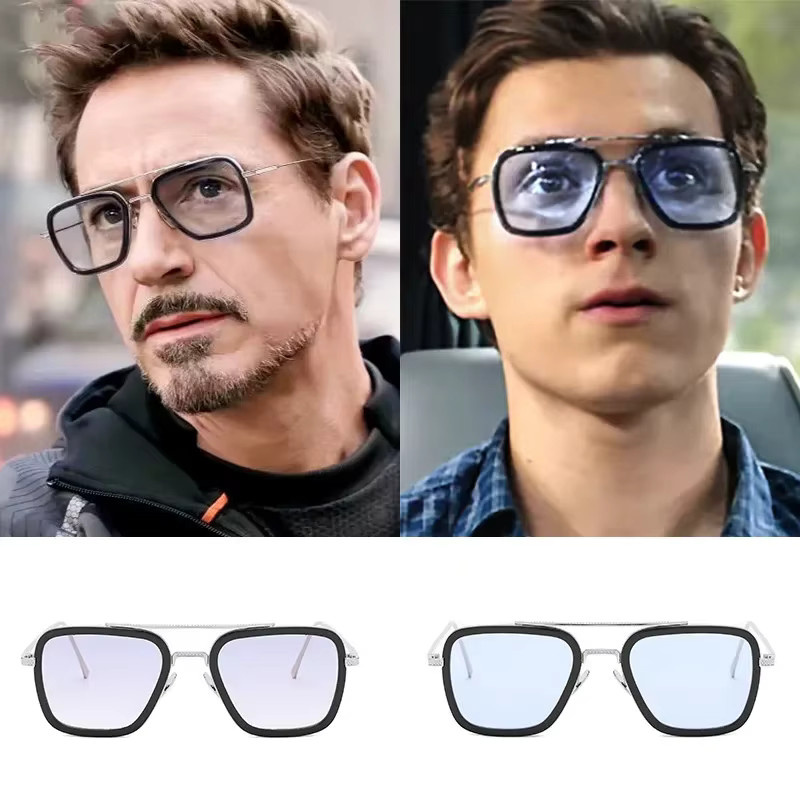 Sharif Sonnenbrille, Steampunk, Vollrand, Square, Metall, Unisex - Bild 3