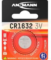 Ansmann Lithium Knopfzelle CR1632 3V Silber - Bild 1