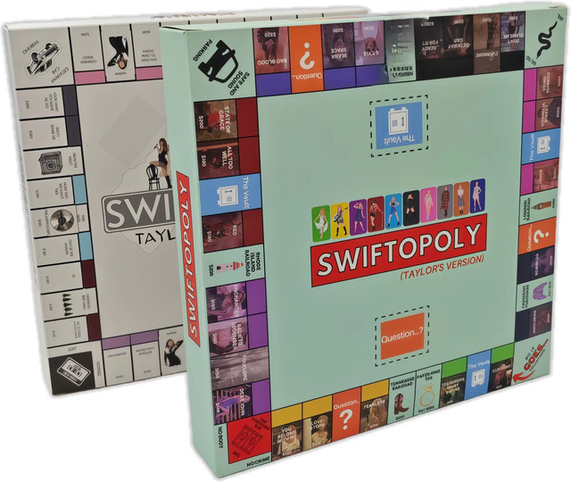 Hasbro Swiftopoly Taylor Edition, Taylor Swift, Brettspiel, Partyspiel - Bild 1