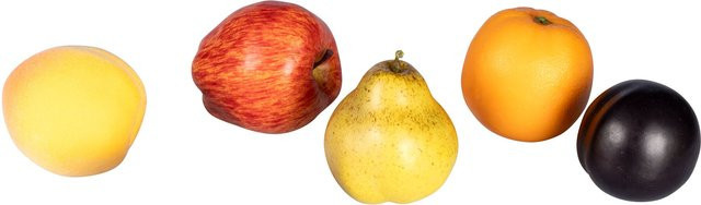 5-teiliges Deko-Obst Erntedank von viva domo in mehrfarbig - Bild 1