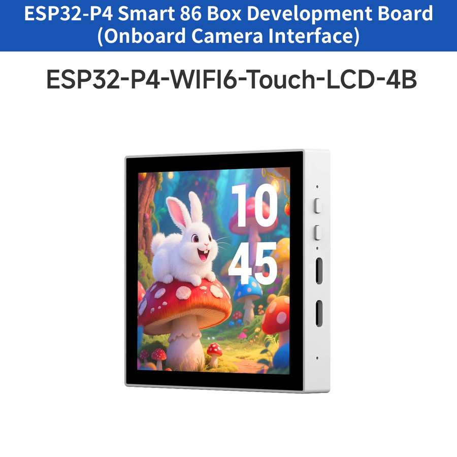 SHCHV ESP32-P4 Smart 86 Box Development Board mit RISC-V 32-Bit Dual-Core- und Single-Core-Prozessoren in Weiß - Bild 6