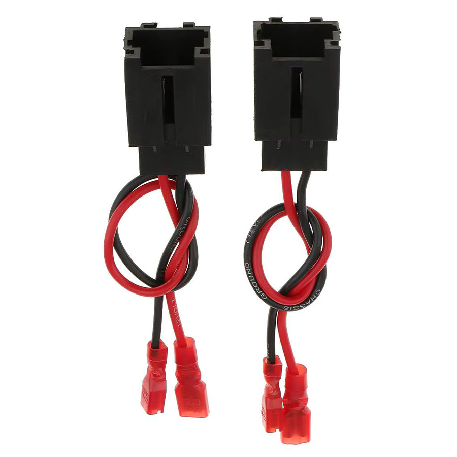Perfeclan Audio-Lautsprecherkabel-System, 2-poliges Stecker-Anschlusskabel für Peugeot und Citroen, Schwarz - Bild 2