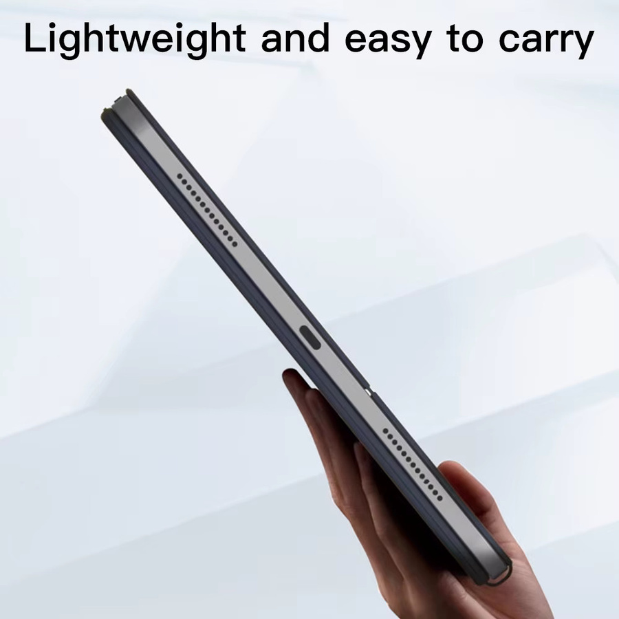 YYEAH Magic Bluetooth-Tastaturhülle für iPad Pro und iPad Air in Grau - Bild 6