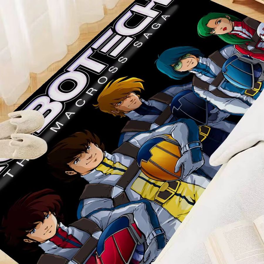 Potdemiel Cartoon R-Robotech Bodenmatte, rutschfeste Dekomatte in Multicolor für Wohnzimmer, Wäscheküche oder Kinderzimmer - Bild 4