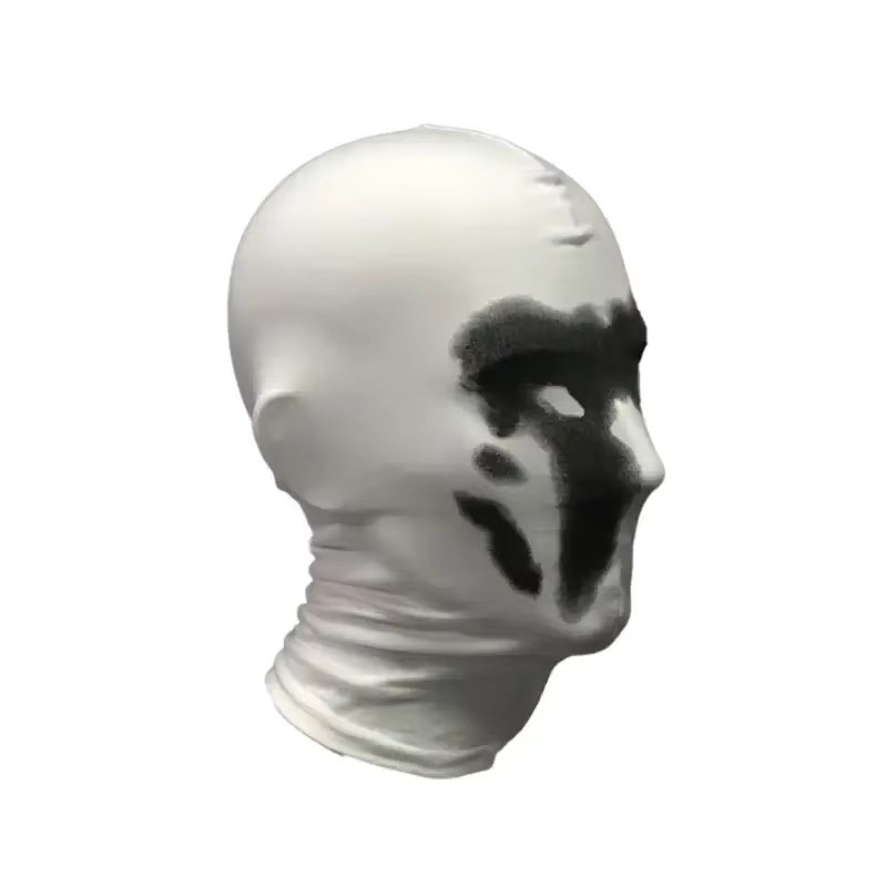 Cosfans Watchmen Rorschach Maske, Cosplay Kostüm, Weiß, Unisex - Bild 1