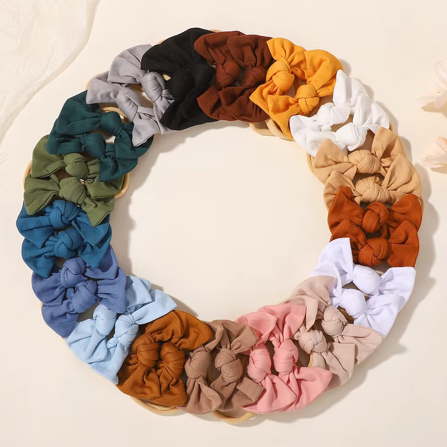 KIDS BOWS Stirnband-Set, gestrickt, Kinder, 30-teilig - Bild 1