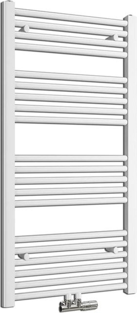 Emke Badheizkörper Handtuchwärmer in Weiß mit 427W Leistung, B/H: 50 x 100 cm - Bild 1