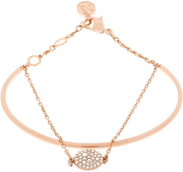 Swarovski Armreif, Roségold, Weiß, Kristall, Damen - Bild 1