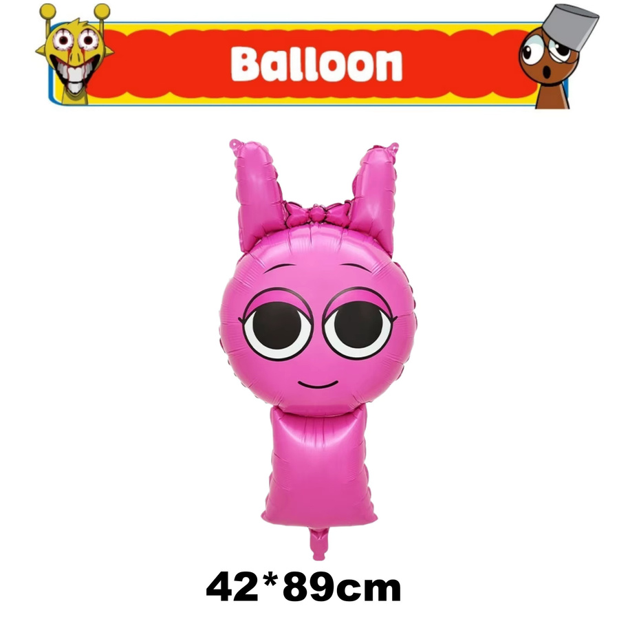 Sprunki Geburtstagsballons von Hasbro als Unisex Party-Dekoration für Baby-Shower und Geburtstagspartys - Bild 2