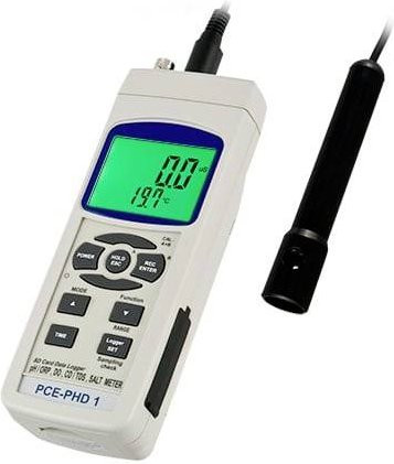 PCE Instruments Datenlogger PCE-PHD 1-LF für Leitfähigkeit in Weiß - Bild 1