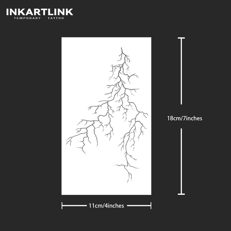 INKARTLINK Temporäres Tattoo, wasserfest, semi-permanent, hält bis 15 Tage - Bild 3