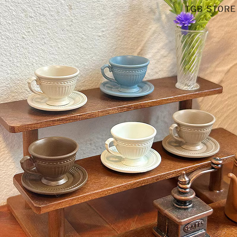 DIAPER&CORED Kaffee Tasse Platte Set, Zubehör, 2-teiliges Set oder 5-teiliges Set - Bild 2