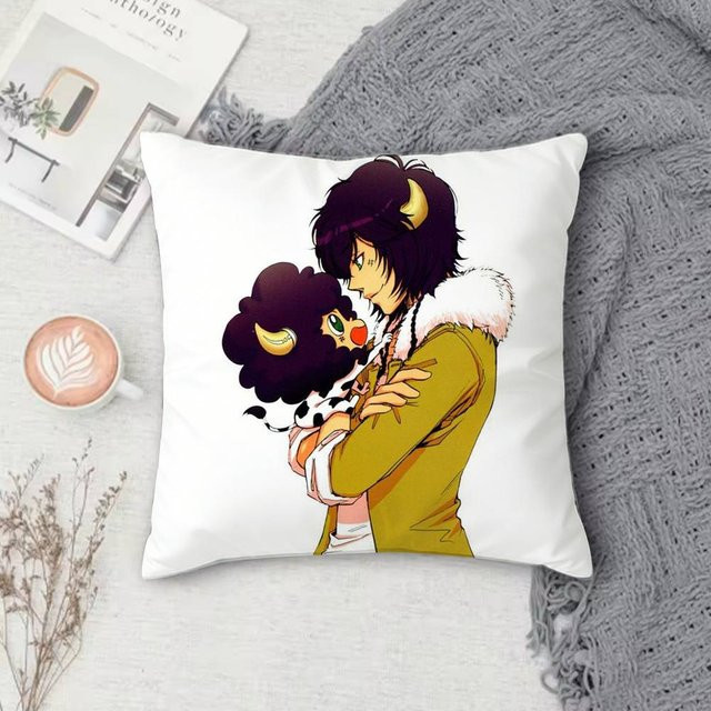 Hitman Reborn Dekorative Kissenhülle Mama, quadratisch, Mehrfarbig, B/T/H: 30 x 30 x 30 cm - Bild 1