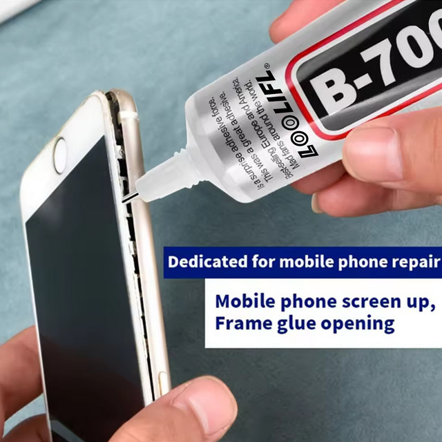 LOOLIFL B7000 Industriekleber transparent für Mobiltelefon-Reparaturen und Heimwerkerarbeiten - Bild 1