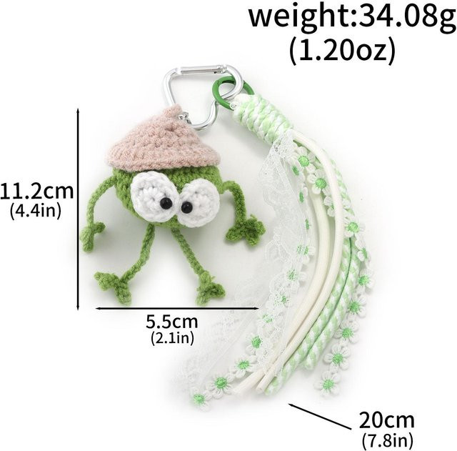Rd lala Anhänger, Frosch Löwe, weiß, Unisex - Bild 1