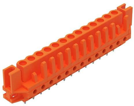 WAGO 232-173/047-000 Federleiste in Orange, 25 Stück - Bild 1