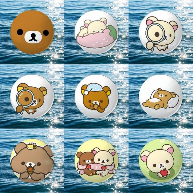 Kayou Button Pins Brosche, Kinder - Bild 1