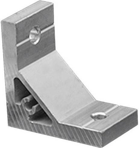TRU COMPONENTS 90 Grad Aluminium Verstärkung in Silber - Bild 1
