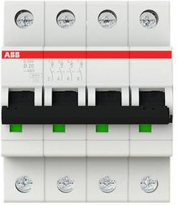ABB S204-B20 Leitungsschutzschalter 20A 400V 2CDS254001R0205 - Bild 1