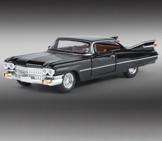Cadillac Eldorado Biarritz, Modellauto, 1:32, schwarz, Metall, ab 14 Jahren - Bild 1