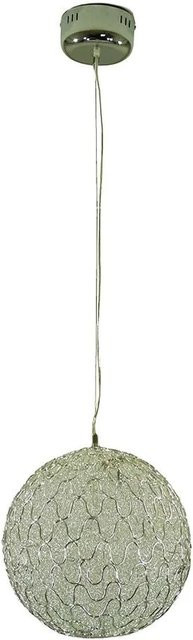 Dapo Pendelleuchte Vanessa aus Aludraht in Chrom Silber, Durchmesser: 40 cm, G4 Fassung, IP20 - Bild 1