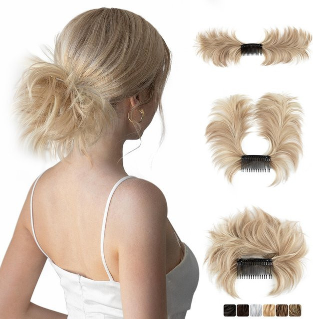 SARLA Clip-in Haarteile, lockiges Haar, Damen - Bild 1