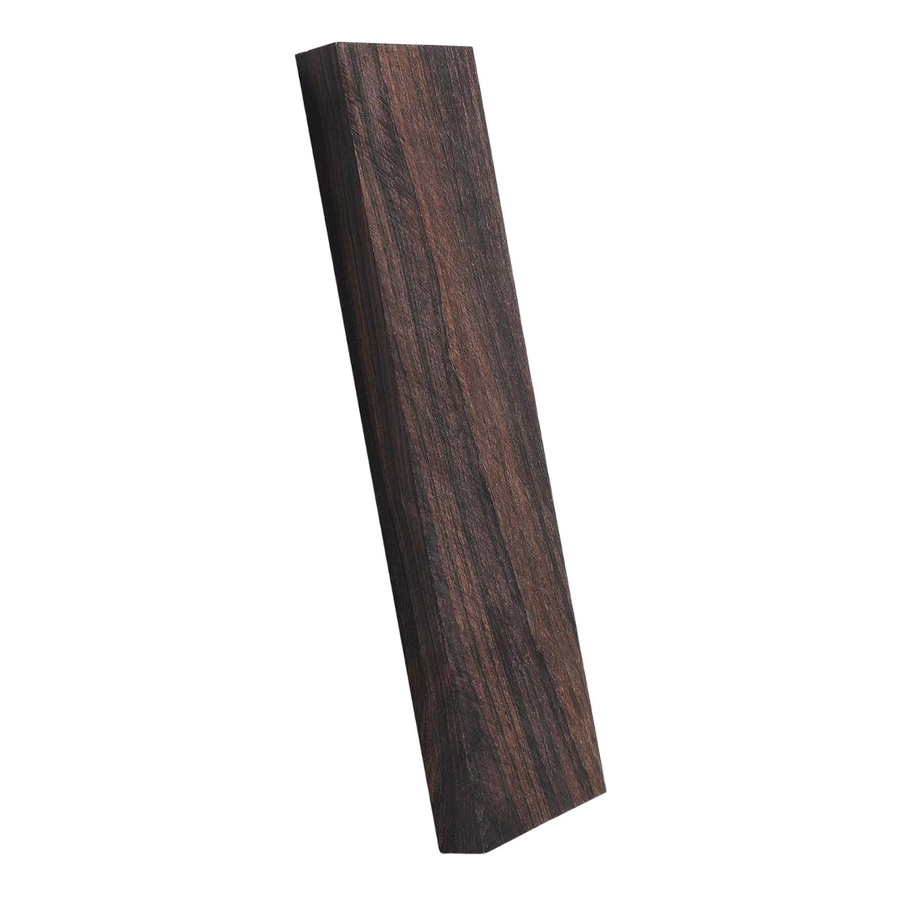 Homyl Blackwood Lumber Wood Blank Hartholzplatte in Schwarz und Braun für DIY-Gitarrenbrücken und Musikinstrumente, Breite: 17,78 cm, Tiefe: 5,08 cm - Bild 2