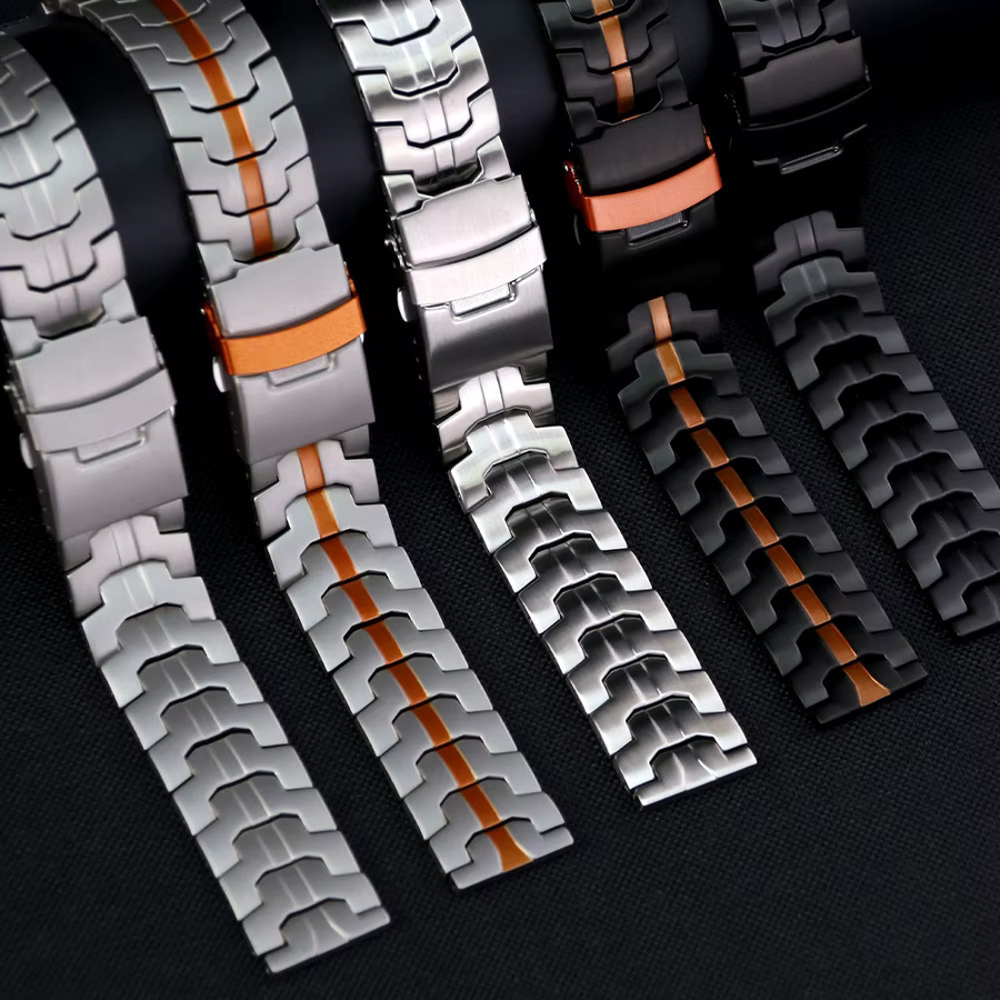 Uhrenarmband Edelstahl, Unisex - Bild 2