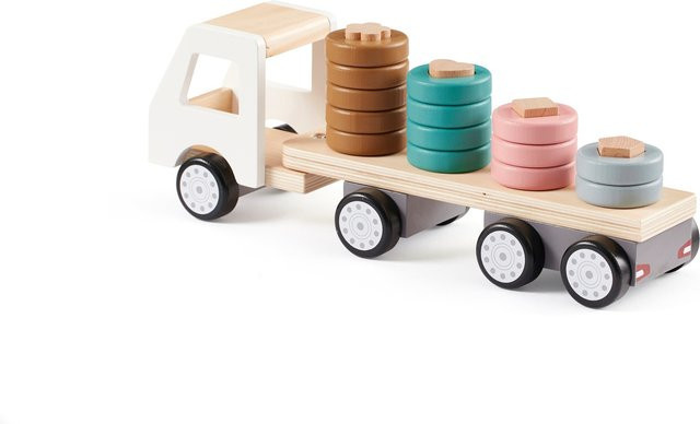 Kids Concept Ringspiel Laster Aiden, Fahrzeuge, Holz, ab 1 Jahr - Bild 1