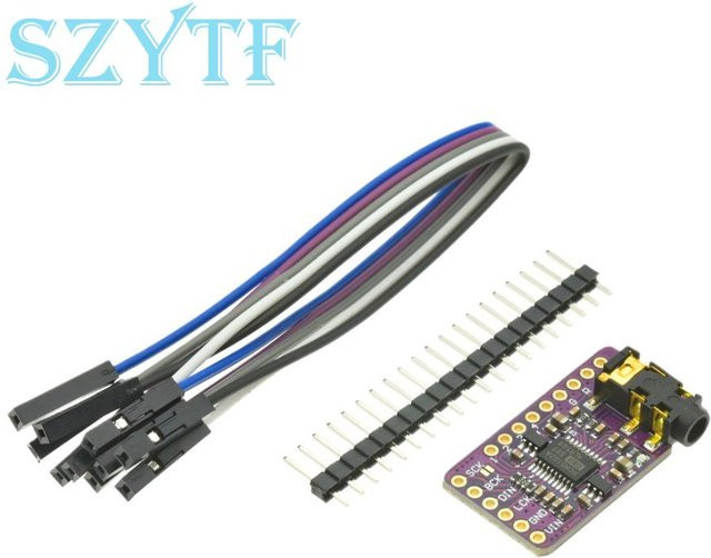 SZYTF I2S PCM5102 DAC Decoder Modul für Raspberry Pi im PHAT Format zur digitalen PCM5102A Audio Wiedergabe - Bild 1