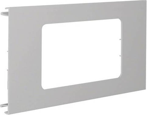 Hager Blende L91727030 Grau aus Kunststoff für bündigen Einbau - Bild 1