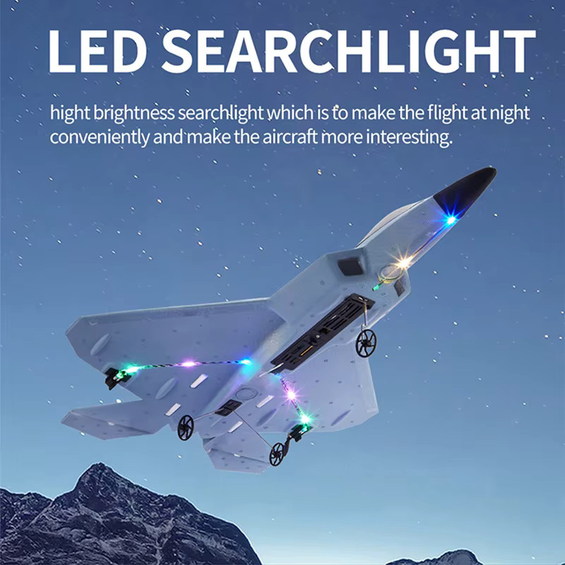 WLTOYS P530 Raptor F22 Kampfflugzeug, RC Flugzeug, mit LED-Licht und Gyroskop - Bild 3