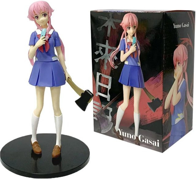 Future Diary Mirai Nikki Gasai Yuno Anime Uniform Kleid, Actionfigur, 17cm, ab 14 Jahren - Bild 1