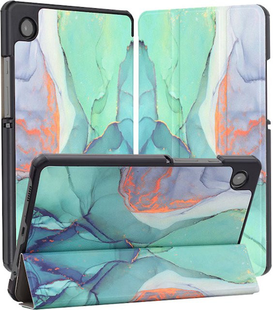 Techsuit FoldPro Hülle für Samsung Galaxy Tab A11+ / Tab A9+ in Green Time, Mehrfarbig - Bild 1