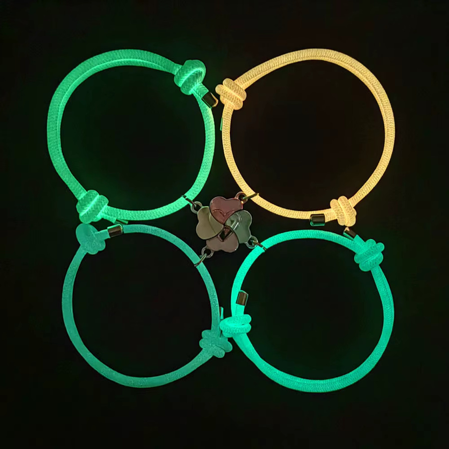 Karsyngirl 4-teiliges Set Anhänger und Armband, Vierblättriges Kleeblatt, Bunt, Kinder - Bild 2