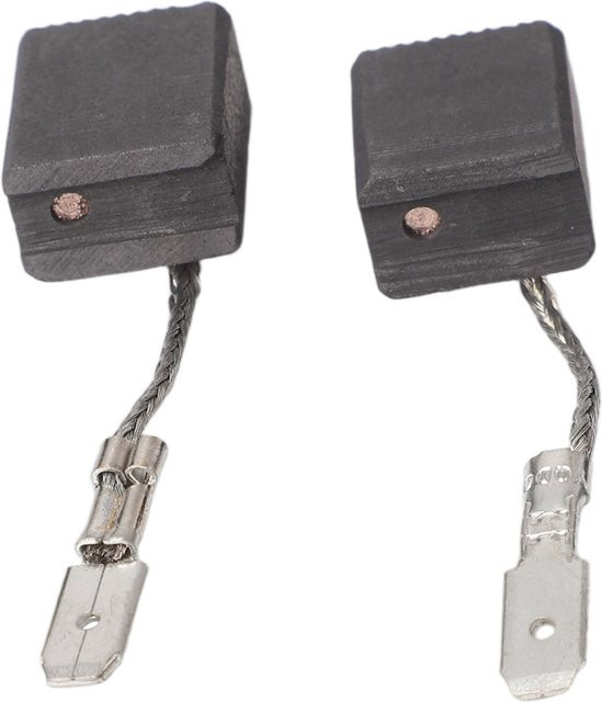 DAZZLEEX Kohlebürsten 316065450 Set für Elektrowerkzeuge WE17-125/150 WE19-180 WEPBA17-125, 2 Stück - Bild 1