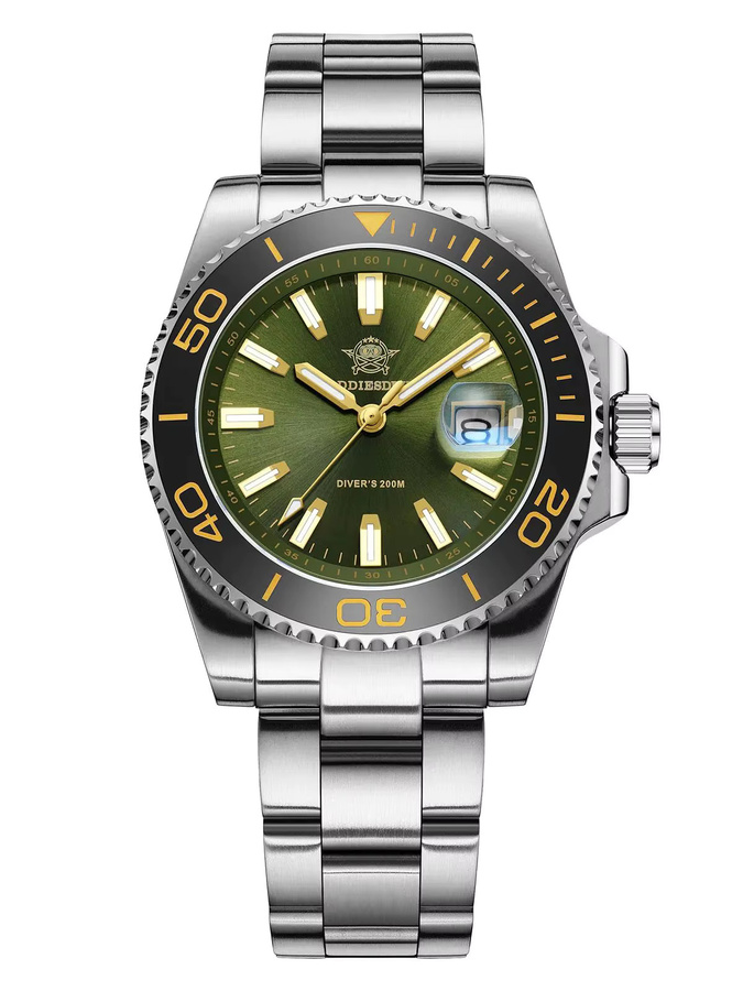 ADDIESDIVE Armbanduhr, Quarz, Edelstahl, Keramik Lünette, 41 mm, Herren - Bild 7