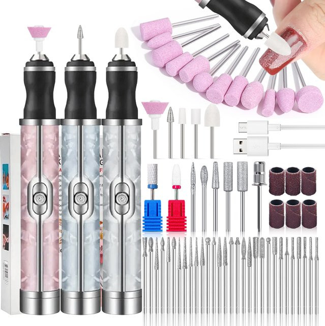 LULAA Elektrisches Nagelbohrmaschinen-Set, Pink, Unisex - Bild 1