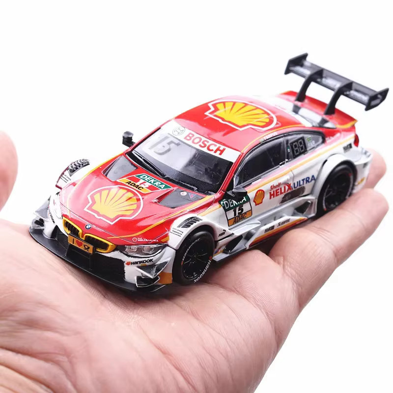MAKEDA M4 GT3 Rennwagen, Modellauto, 1:43, Metall, Mehrfarbig - Bild 3